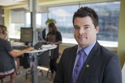 Maxime Guilbault, chef d'équipe chez TD Assurances